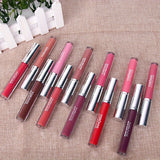 VERONNI 12pc Lip Glaze Collection - Smudge-proof Matte Lipstick Set with Non-transfer Formula - Diverse Multicolor Glosses for All-day Wear - Ultimate Makeup Kit & Festive Gift for Her