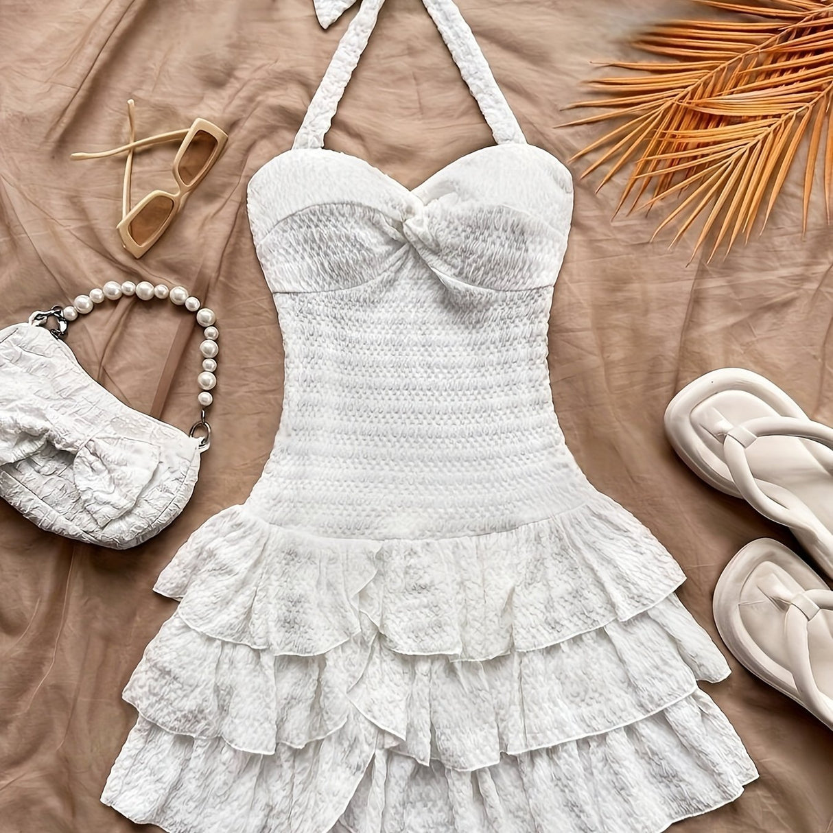 A Stylish And Elegant Summer Dress for Women. Mini Dress Can Be Worn for Holidays, Valentine's Day