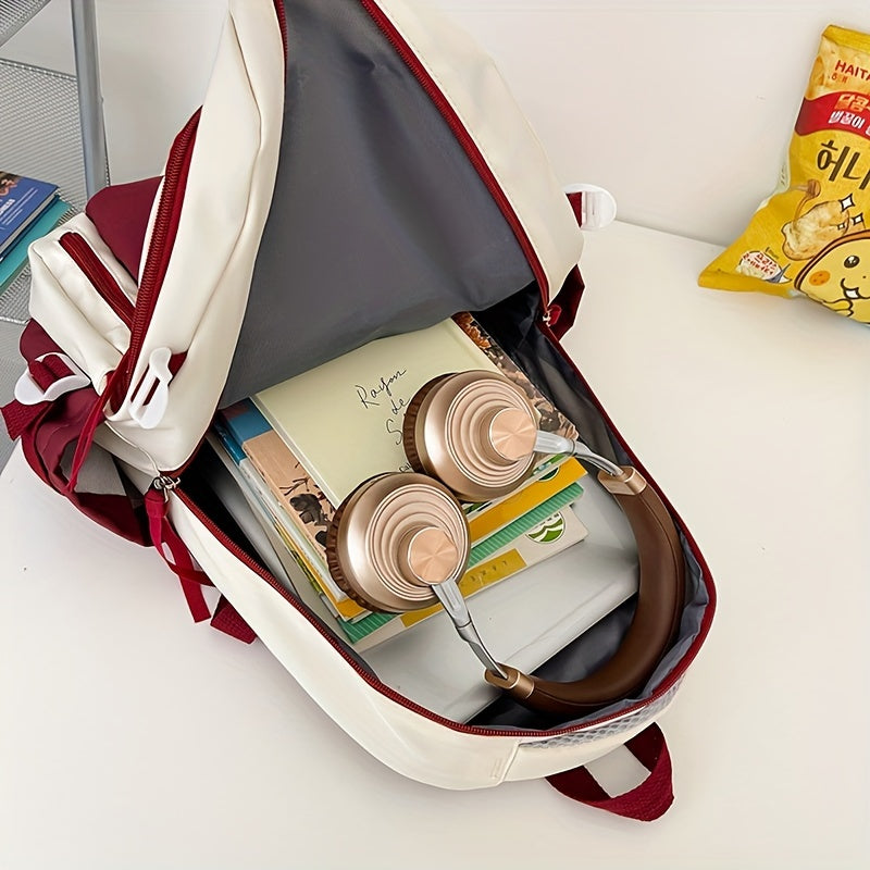 1PC Durable Simple Fashion Travel Backpack for Students, School Bag with Sturdy Design