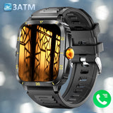 Stylish Multi-Function Smart Watch - Wrist Watches with 1.96" HD Display, 3ATM Waterproof, Wireless Call, Multi Sports Modes, Period Reminder, Weather Forecast, Sleep Monitoring, Sports Pedometer for Android and IOS Devices