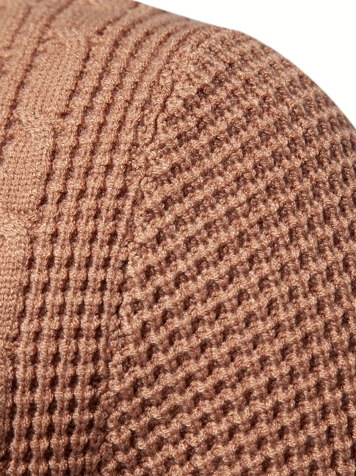 All Match Knitted Solid Sweater, Men's Casual Warm Slightly Stretch Crew Neck Pullover Sweater For Men Fall Winter