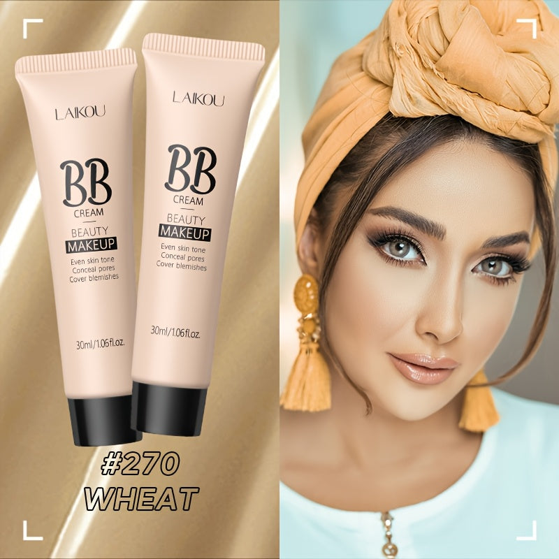 Buy 1 Take 1 - LAIKOU Long Wearing BB Cream, Waterproof Hides Pores