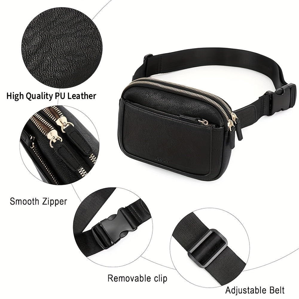 Belt Bag Mini Everywhere Crossbody Waist Bag Adjustable Strap, Lightweight Portable Outdoor Sports Fitness Chest Bag, Men Women'S Casual Daily Pack