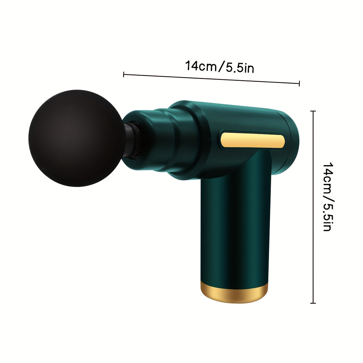 Ultra-long Battery Life, Four Kinds Of Massage Heads Can Be Replaced With Massage Guns MINI Convenient TYPE-C Electric Massager, Six-speed Adjustable Mute Fascia Gun, Multi-function Button Fascia Gun.