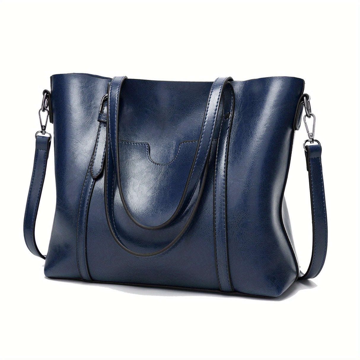 Luxurious Retro Tote Handbag - Women's Large Capacity Multi-Pocket Casual Shoulder Bag with Adjustable Strap, Perfect Mother's Day Gift - Soft, Stylish, and Spacious Purse for Ladies on Sale