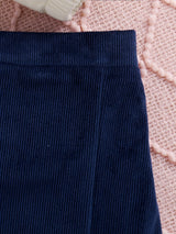 Comfy 2pcs Girls, Embroidery Collar Long Sleeve Knitwear + Skirt Set Kids Clothes For Spring Fall Christmas Gift