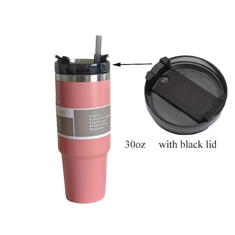 20oz/30oz Vacuum Insulation Mug With Lid And Straw, 304 Stainless Steel Vacuum Insulation Cup, Coffee Cup, Safe For Dishwasher Eid Al-Adha Mubarak