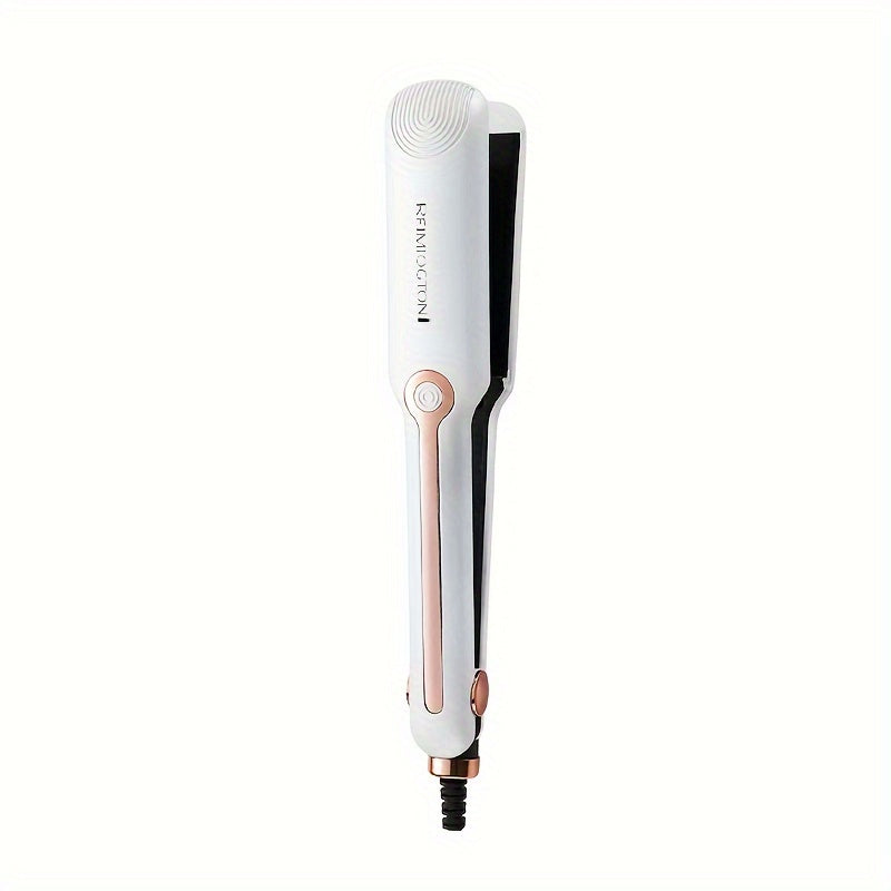 2-in-1 Styling Masterpiece - Professional Hair Straightener and Curler with Adjustable Heat, Ceramic Plates, and Cool-Touch Handle - Perfect Holiday Gift for Women
