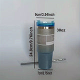 20oz/30oz Vacuum Insulation Mug With Lid And Straw, 304 Stainless Steel Vacuum Insulation Cup, Coffee Cup, Safe For Dishwasher Eid Al-Adha Mubarak