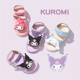 Sanrio Kids Sandals EVA Lightweight Cartoon Girls Summer Beach Slippers Non Slip Durable Cute for kuromi Outdoor Shoes for Toddler