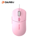 Dareu LM121 wired gaming office mouse ultra light gaming mouse 66g high quality perfor Cost-effectivemance