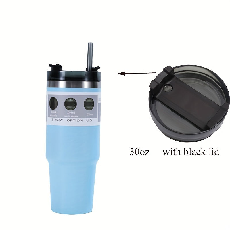 20oz/30oz Vacuum Insulation Mug With Lid And Straw, 304 Stainless Steel Vacuum Insulation Cup, Coffee Cup, Safe For Dishwasher Eid Al-Adha Mubarak