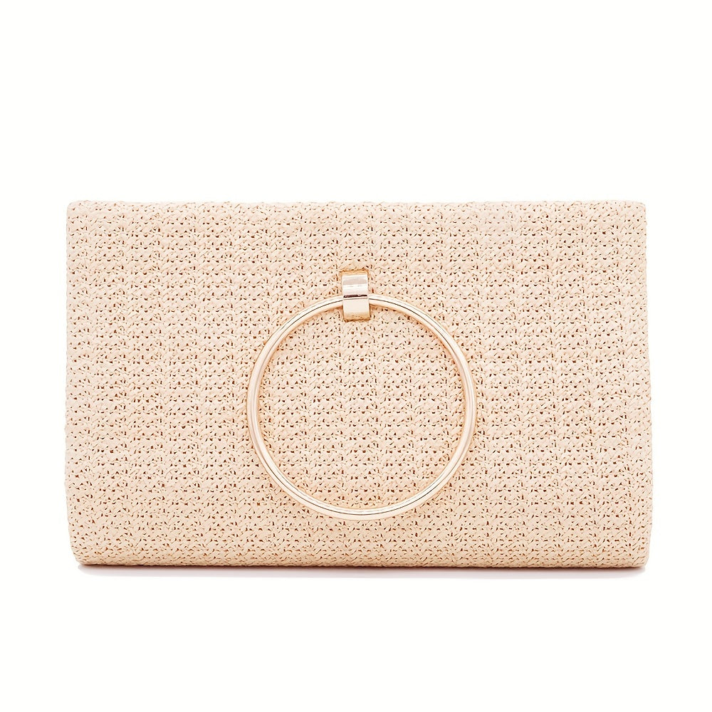 Stylish Chain Shoulder Bag, Retro Tassel Decor Braided Handbag, Versatile Banquet Evening Party Clutch Purse - Perfect for Carnival Mardi Gras Music Festival