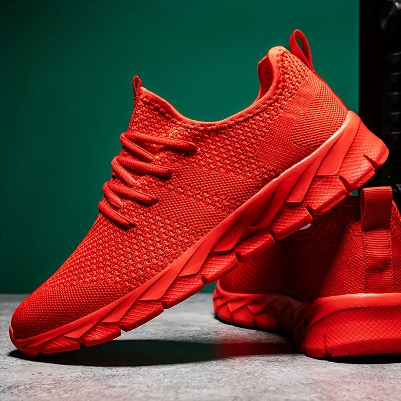JNAK Breathable Mesh Running Shoes - Slip-On Design with MD Sole for Men and Women - Perfect for Sports & Leisure Activities in Spring/Summer/Fall