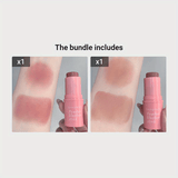 Smooth Blush Stick Naturally Saturated Expansive Color Long Lasting Waterproof Natural Blush Brightening Skin Tone Makeup Blush Stick