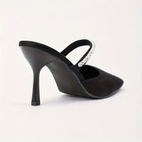 Ankle Strap Chunky Heels for Women, Strappy Low Heel Slingback Heels, Dressy Heels for Women, Kitten Heels for Women, Chunky Heels for Women