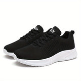 Breathable and Durable Men's Running Shoes with Shock Absorption and Lace-Up Design for Outdoor Activities