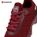 Baasploa Women's Non-slip Running Shoes, Breathable Trail Running Shoes, Lightweight Marathon Running Shoes, Women's Footwear