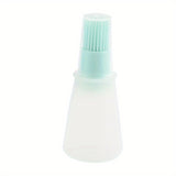 1pc Silicone High Temperature Resistant Oil Brush with Bottle Brush, Air Fryer Pancake Grill, BBQ Tools, BBQ Accessories, Grill Accessories