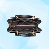 Elegant Sequin Embellished PU Leather Crossbody Handbag - Removable Strap, Water-Resistant, Polyester Lined, Zipper Closure, Perfect for Carnaval and Special Occasions - Ideal Gift for Women