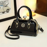 Elegant Water-Resistant Handbag – Chic Solid Color with Tassel, Adjustable Strap & Secure Buckle, Polyester Lined