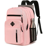 Laptop Backpack 17 inch for Women Men Large College Bookbags Waterpoof Work Business Travel Backpacks Kids School Bag for Girls Boys Students Teens Elementary Schoolbag Casual Daypack Sport -Black