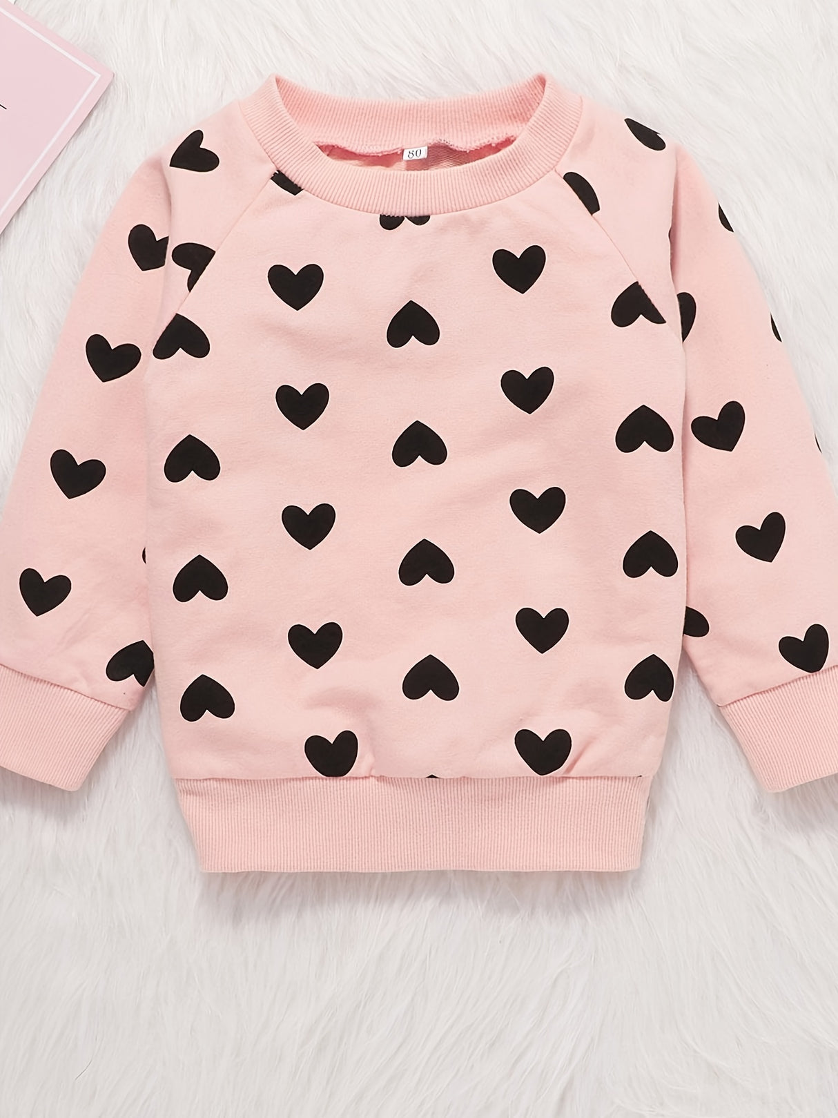 Baby Girl Clothes 2pcs Long Sleeved Sweatshirt & Sweatpants Cute Toddler Infant Outfits Tops And Pants Set