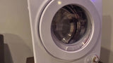 110V Portable Clothes Dryer - Compact 850W Laundry Dryer With 1.6 Cu.ft Front Load Capacity, Stainless Steel Tub - Electric Dryer Machine Ideal For Apartments, RVs, Dorms - Easy Control, White.