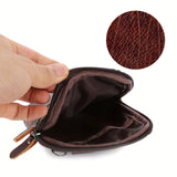 Premium PU Leather Crossbody & Belt Bag for Men and Women - Adjustable Strap, Multiple Zippered Pockets, Phone Holder, Durable Smooth Polyester Lining, Fits Smartphones Up to 6.9 Inches - Coffee Brown, Versatile Travel Pouch